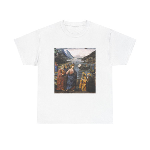 GHIRLANDAIO, Domenico - Calling of the Apostles (detail)4 (Artwork) T-Shirt
