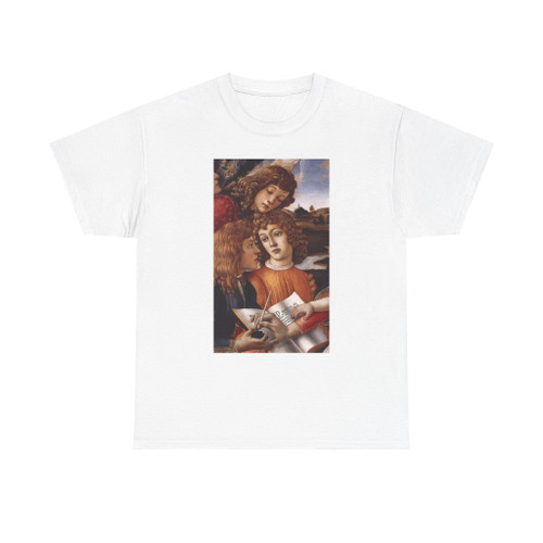 BOTTICELLI, Sandro - Madonna del Magnificat (detail) (Artwork) T-Shirt