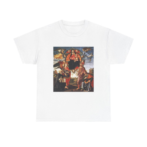 GHIRLANDAIO, Domenico - Madonna in Glory with Saints (Artwork) T-Shirt