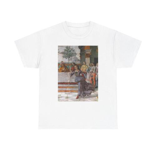 GHIRLANDAIO, Domenico -2.right wall- Herod's Banquet (detail) (Artwork) T-Shirt