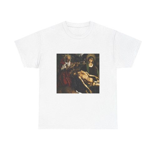 BERMEJO, Bartolome - Pieta of Canon Luis Despla (detail) (Artwork) T-Shirt
