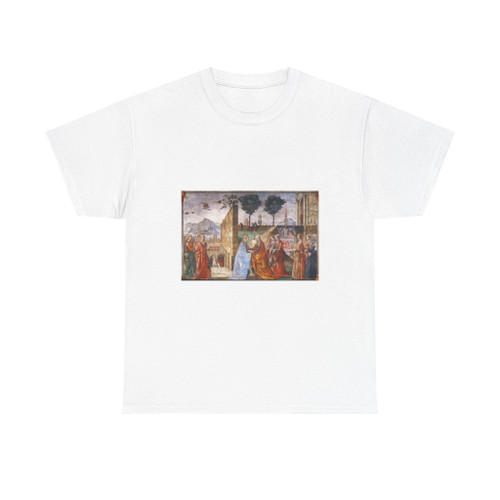 GHIRLANDAIO, Domenico -2.right wall- Visitation (Artwork) T-Shirt