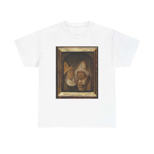 BOSCH, Hieronymus - Two Male Heads (Artwork) T-Shirt