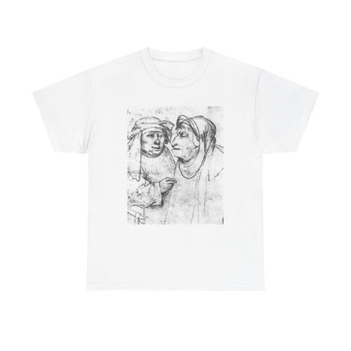 BOSCH, Hieronymus - Two Caricatured Heads (Artwork) T-Shirt