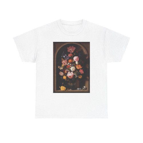 BOSSCHAERT, Ambrosius the Elder - Bouquet of Flowers in a Vase (Artwork) T-Shirt
