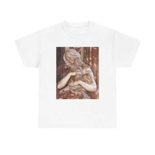 BERNINI, Gian Lorenzo - 1670 - Tomb of Pope Alexander (Chigi) VII (detail) (Artwork) T-Shirt