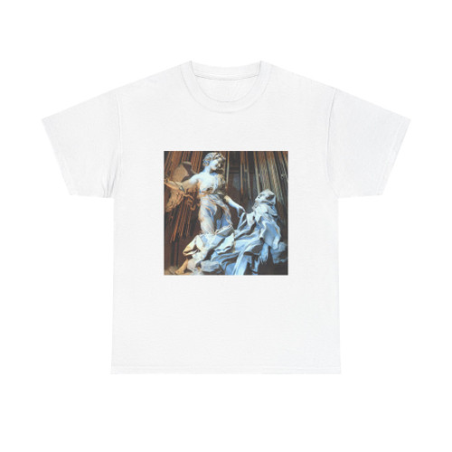BERNINI, Gian Lorenzo - The Ecstasy of Saint Therese (detail 1) (Artwork) T-Shirt