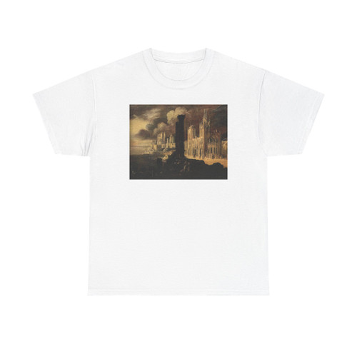 BARRA, Didier - Landscape with Buildings (Artwork) T-Shirt