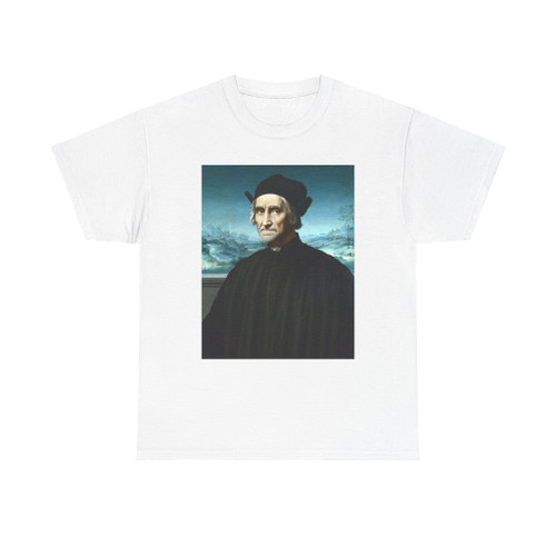GHIRLANDAIO, Ridolfo - Portrait of Girolamo Benivieni (Artwork) T-Shirt