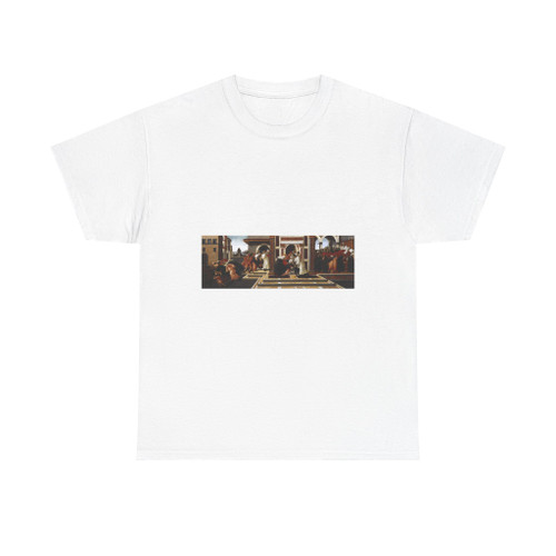 BOTTICELLI, Sandro - Last Miracle and the Death of St Zenobius (Artwork) T-Shirt