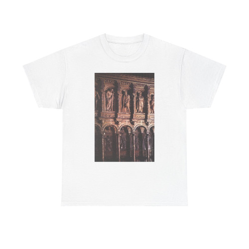 BERRUGUETE, Alonso - Choir-stall (detail) (Artwork) T-Shirt
