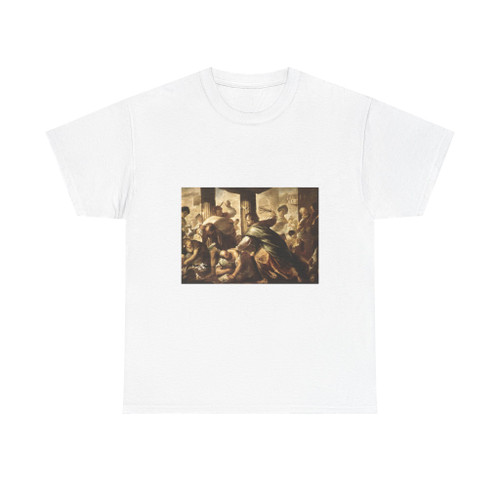 GIORDANO, Luca - Christ Cleansing the Temple (Artwork) T-Shirt