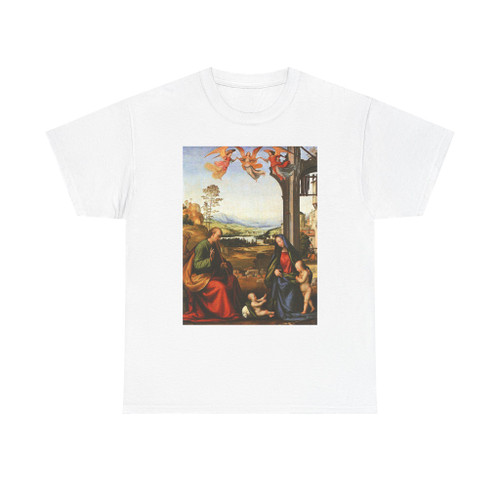 BARTOLOMEO, Fra - The Holy Family with St John the Baptist (Artwork) T-Shirt