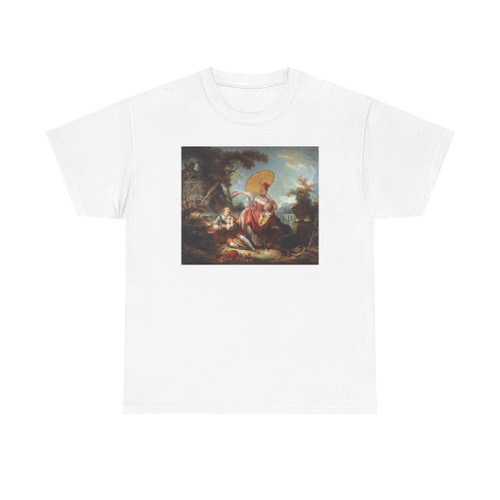 FRAGONARD, Jean-Honore - The Musical Contest (Artwork) T-Shirt