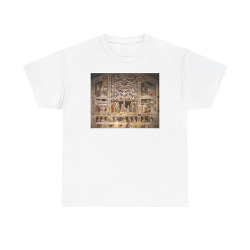 GADDI, Taddeo - Santa Croce- Last Supper, Tree of Life and Four Miracle Scenes2 (Artwork) T-Shirt