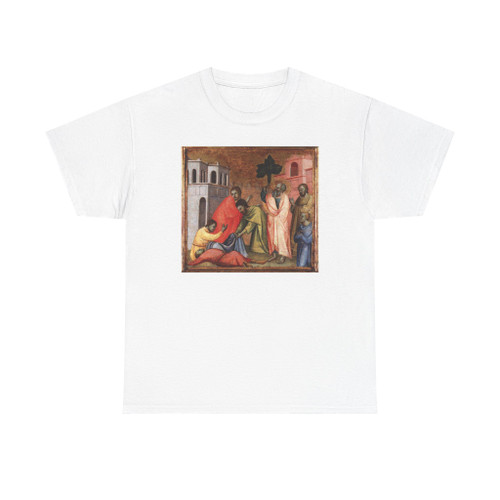 GADDI, Taddeo - St John the Evangelist Drinking from the Poisoned Cup (Artwork) T-Shirt
