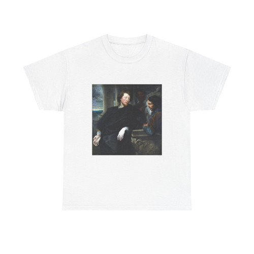 DYCK, Sir Anthony Van - Portrait of George Gage with Two Attendants (Artwork) T-Shirt