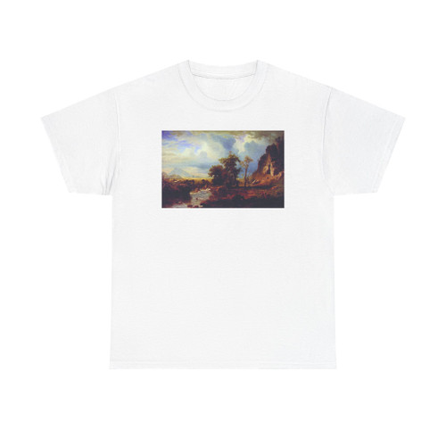 BIERSTADT, Albert - North Fork of the Platte Nebraska (Artwork) T-Shirt