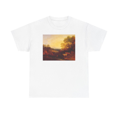 GAINSBOROUGH, Thomas - Landscape with Cattle (Artwork) T-Shirt