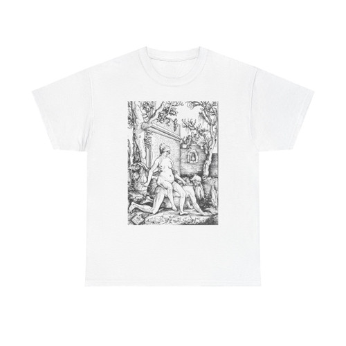 BALDUNG GRIEN, Hans - graphics - Aristotle and Phyllis (Artwork) T-Shirt