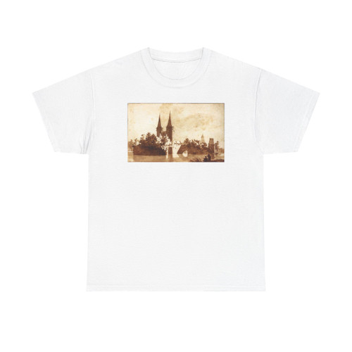 BISSCHOP, Jan de - The Oostpoort (East Gate) at Delft (Artwork) T-Shirt