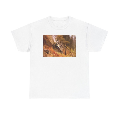 BIERSTADT, Albert - Landscape Study Yosemite California (Artwork) T-Shirt