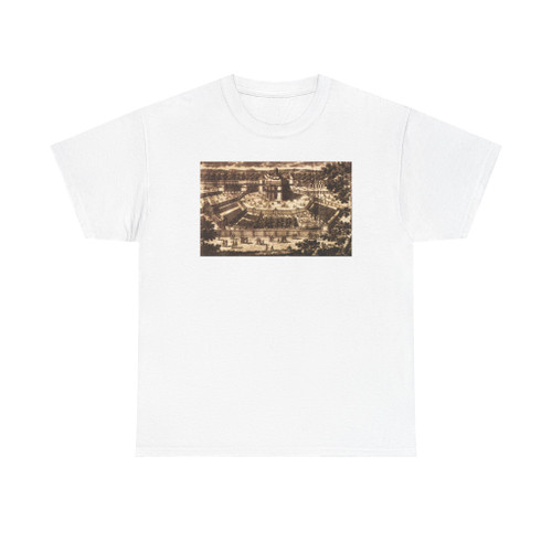 AVELINE, Antoine - View and Perspective of the Menagerie at Versailles (Artwork) T-Shirt
