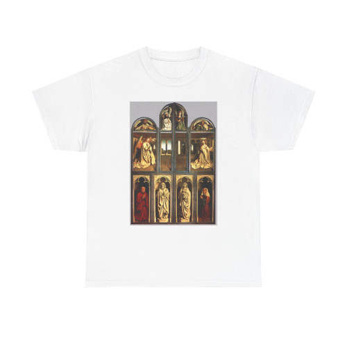 Eyk, Jan van - #The Ghent Altarpiece (wings closed) (Artwork) T-Shirt