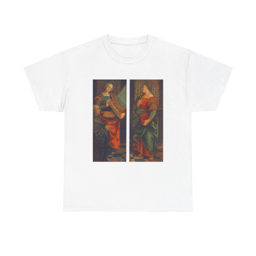 FERRARI, Gaudenzio - St Cecile with the Donator and St Marguerite (Artwork) T-Shirt