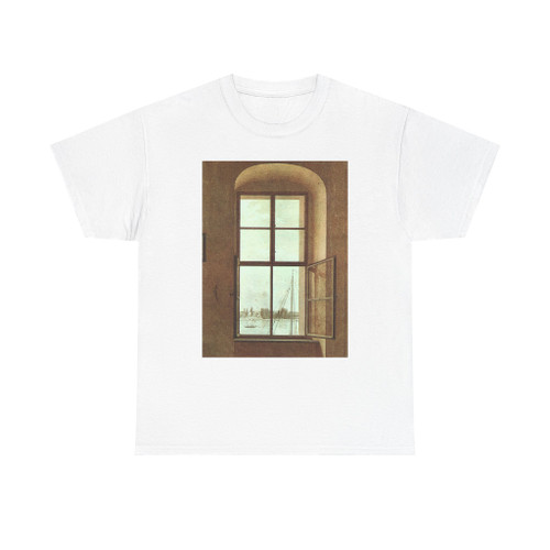 FRIEDRICH, Caspar David - View from the Painters Studio CGF (Artwork) T-Shirt