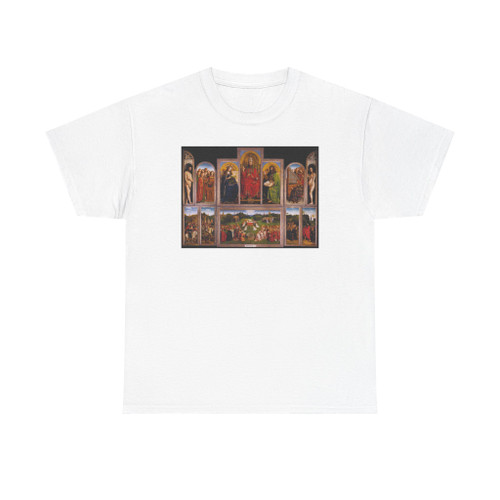 Eyk, Jan van - #The Ghent Altarpiece (wings open) (Artwork) T-Shirt