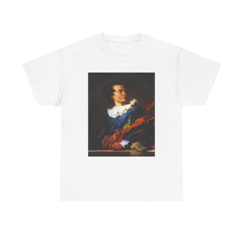 FRAGONARD, Jean-Honore - Abbe de Saint-Non (Fanciful Figure) (Artwork) T-Shirt