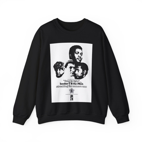 Booker T & The MG's 1969 (Music Poster) Crewneck Sweatshirt