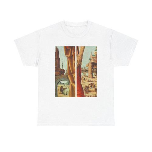 COSSA, Francesco del -griffoni- St Peter and St John the Baptist (details) (Artwork) T-Shirt