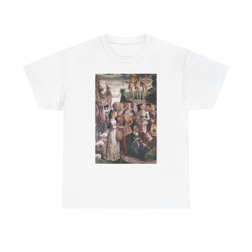 COSSA, Francesco del - Schifanoia -April and May- Triumph of Venus (right view) (Artwork) T-Shirt