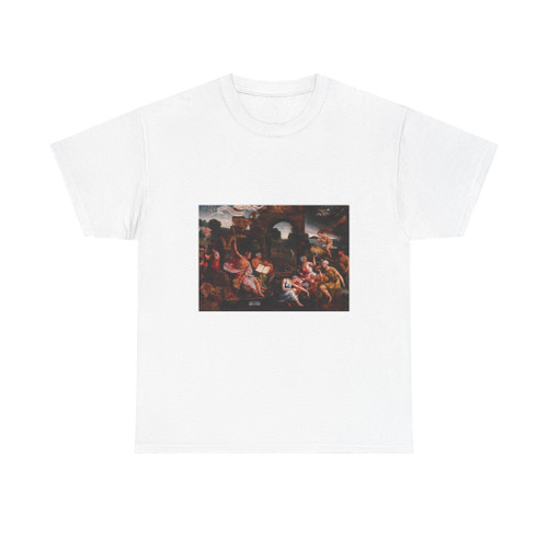 CORNELISZ van Oostsanen, Jacob - Saul and the Witch of Endor (Artwork) T-Shirt
