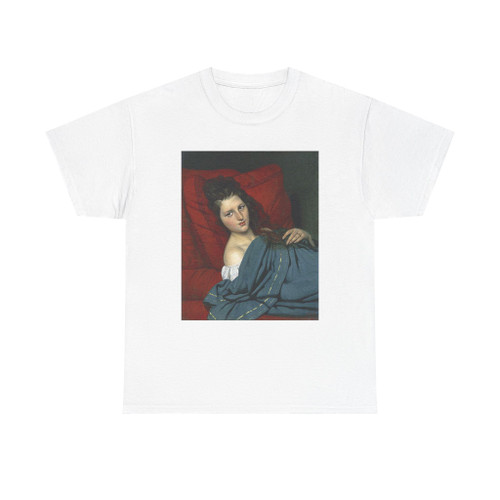COURT, Joseph-Desire - Half-length Woman Lying on a Couch (Artwork) T-Shirt
