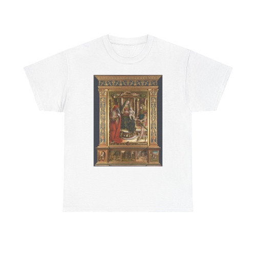 CRIVELLI, Carlo - Altarpiece from S. Francesco dei Zoccolanti, Matelica (Artwork) T-Shirt