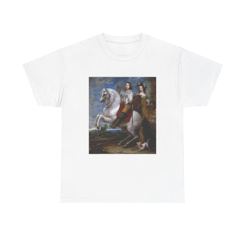 COQUES, Gonzales - Equestrian Portrait of a Couple (Artwork) T-Shirt