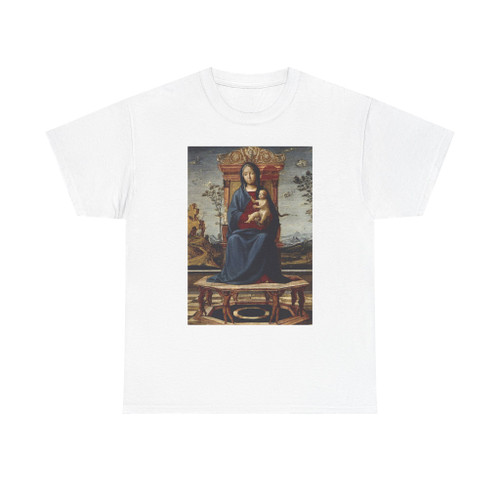 COSTA, Lorenzo - Virgin and Child Enthroned (Artwork) T-Shirt
