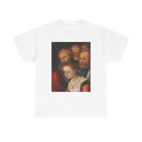 CRANACH, Lucas the Elder - Christ and the Adulteress (detail) (Artwork) T-Shirt