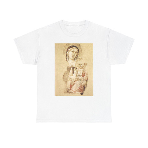 GADDI, Agnolo - Madonna with Child (fragment) (Artwork) T-Shirt