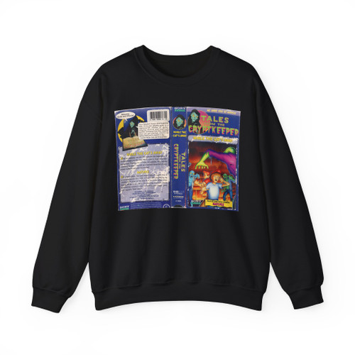 Tales From The Cryptkeeper VHS While The Cats Away (VHS COVER) Crewneck Sweatshirt