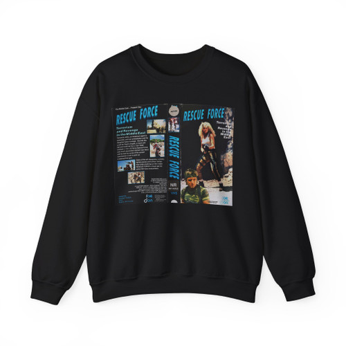 RESCUE FORCE (VHS COVER) Crewneck Sweatshirt