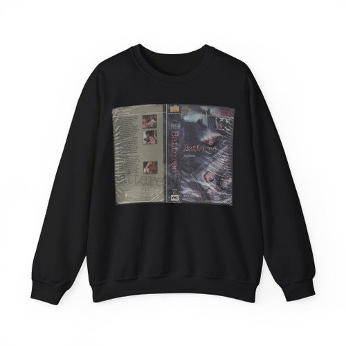 BATTERED (VHS COVER) Crewneck Sweatshirt