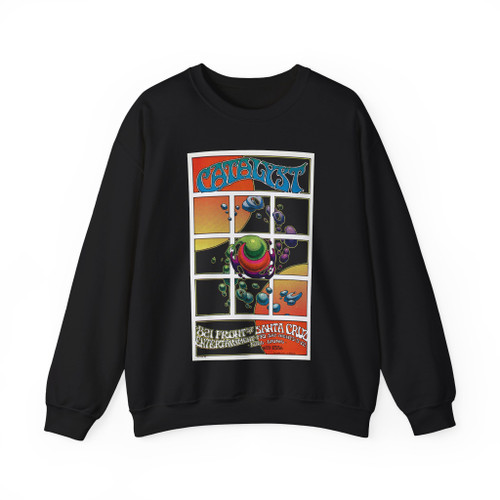 catalyst club greg irons poster (1969) (Music Poster) Crewneck Sweatshirt
