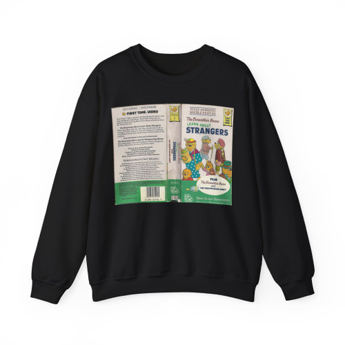 THE BERENSTAIN BEARS LEARN ABOUT STRANGERS (VHS COVER) Crewneck Sweatshirt