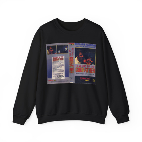 REVENGE OF THE GODFATHER (VHS COVER) Crewneck Sweatshirt