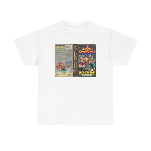 ALVIN AND THE CHIPMUNKS ROCKIN WITH THE CHIPMUNKS FEATURING MICHAEL JACKSON (VHS COVER) T-Shirt