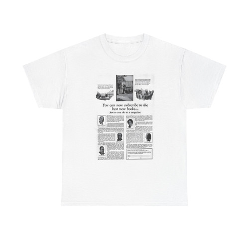 Book of the Month Club -1926B (Magazine Cover) T-Shirt